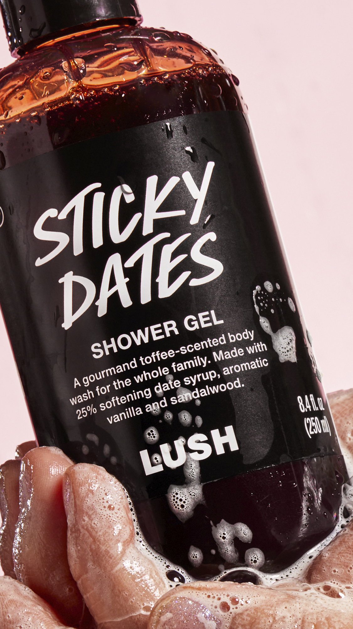 Sticky Dates | Vanilla and Sandalwood Scented Collection | LUSH